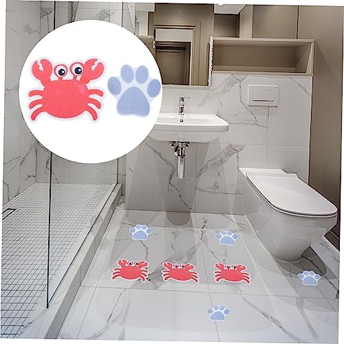 8-Piece Frosted Peva Non-Slip Bathtub Stickers for Safety