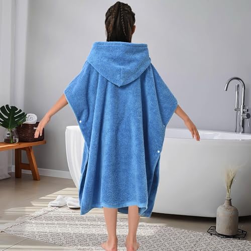 BOYS Hooded Bath Towel - Thick Soft Machine Washable