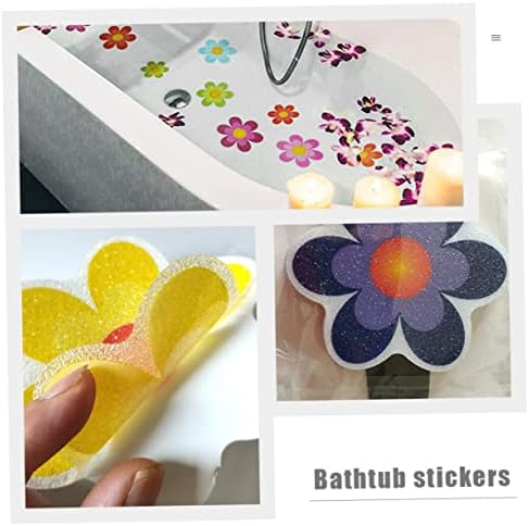 Sunflower slip decal for bathtub