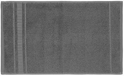 Melissa Linen Dark Gray 2-Piece Bath Towel Set