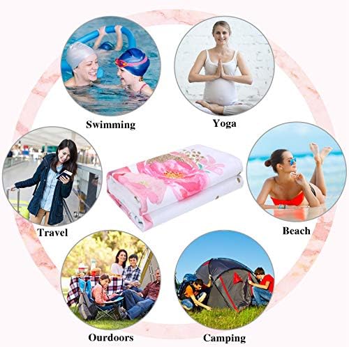 Boao Unicorn Beach Towels for Girls