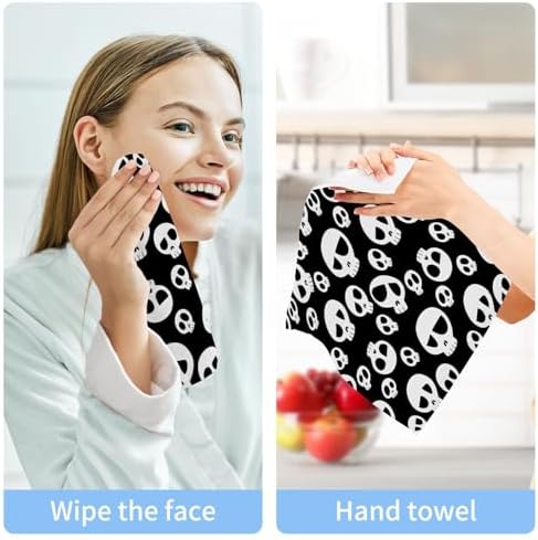 Playful Bones Washcloth Set for Face Travel