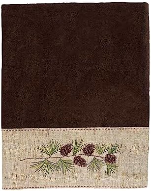 Avanti Pine Branch 3-Piece Cotton Towel Set