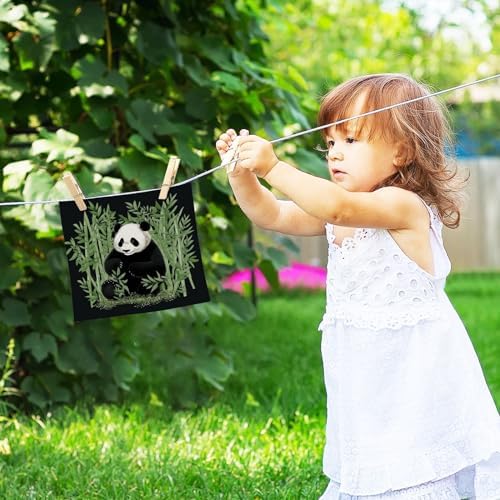 YETTASBINHigh-Quality Panda Washcloths for Defensive Use