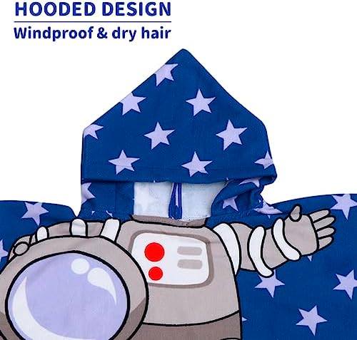 Cute Animal Hooded Beach Towel for Kids