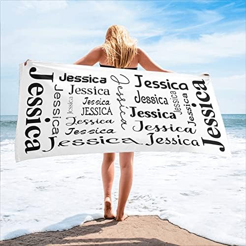Personalized Beach Towel for Face Doctors and Family - Quick Dry Nice
