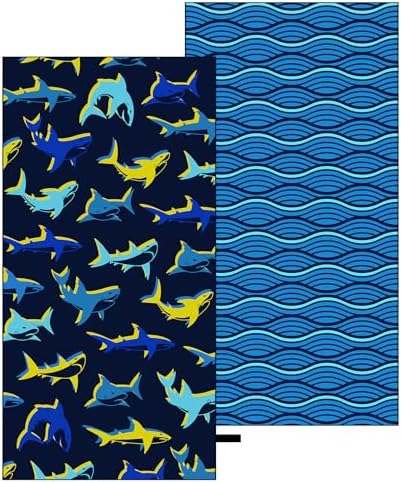 MelonBoat Shark Beach Towel