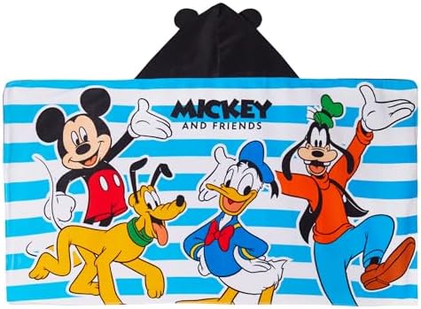 Stylish 100 Cotton Disney Mickey Mouse Hooded Towel