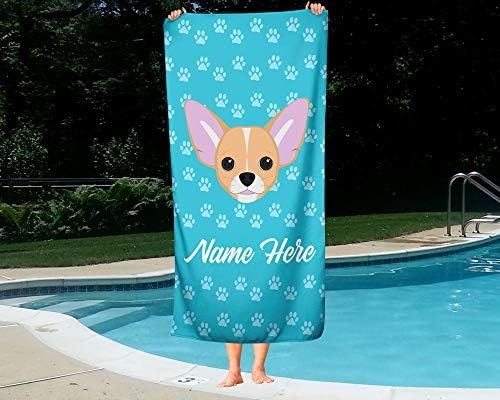 Personalized Corner Pet Chihuahua Travel Towels