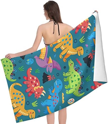 Dinosaur Beach Towels for Kids