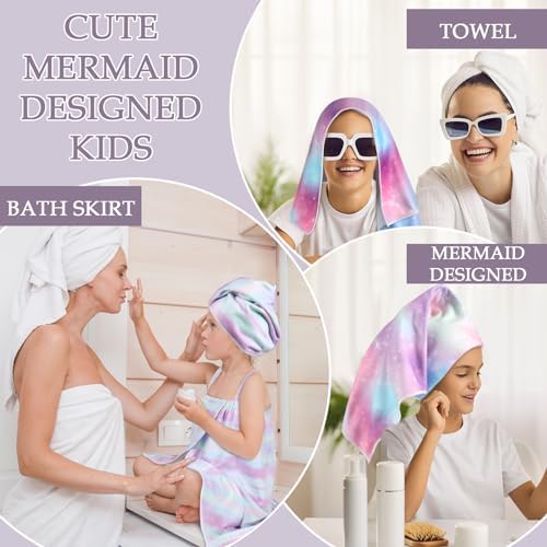 2 Set Boys Girls Boho Towel Wrap