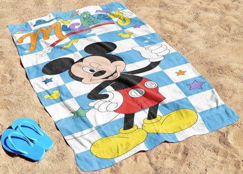 Disney Kids Beach Towel - Mickey Mouse