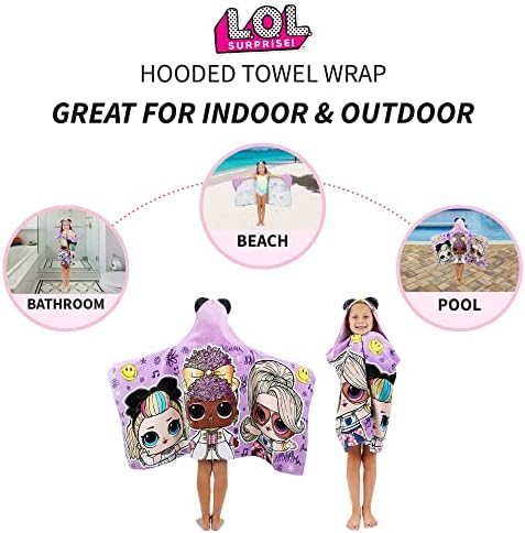 Fun Colorful FranLOL Surprise Bath Towels