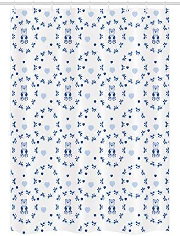 Ambesonne Cartoon Stall Shower Curtain
