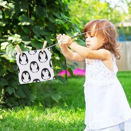 Penguin Washcloths for the Whole Family
