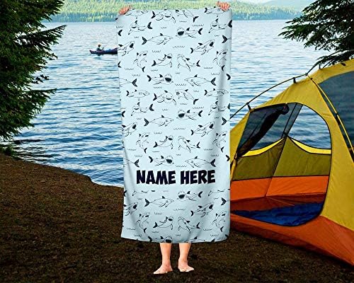 Personalized Oversized Shark Towels for Everyone
