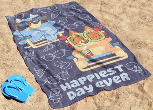 Jay Franco Bluey Bingo Beach Towel