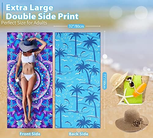 Luxury Microfiber Sand-Free Towels