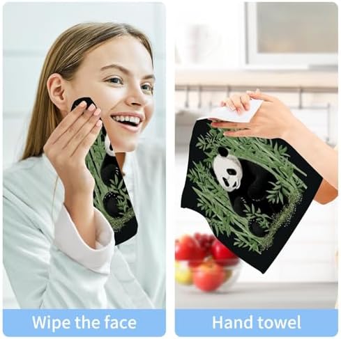YETTASBINHigh-Quality Panda Washcloths for Defensive Use