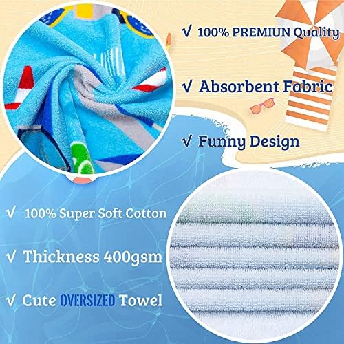 Voova Movas Kids Bath Towels with Hood