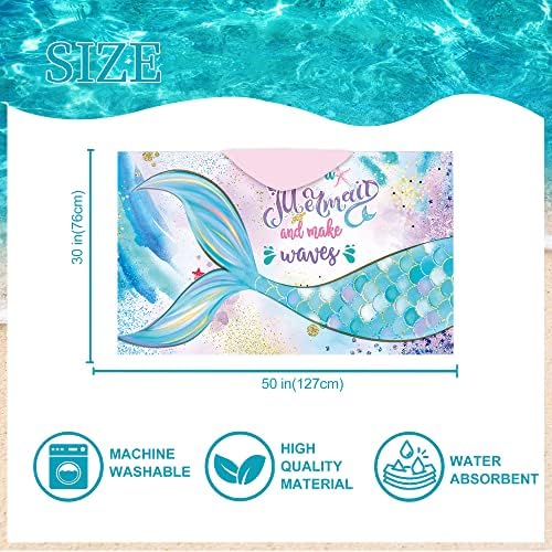 Mermaid Beach Poncho for Girls
