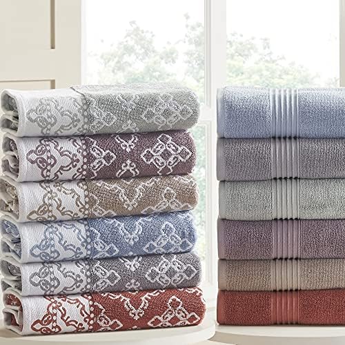 Modern Threads 6-Piece Bath Towel Set