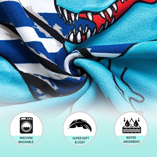 novforth kids beach towel for boys and girls