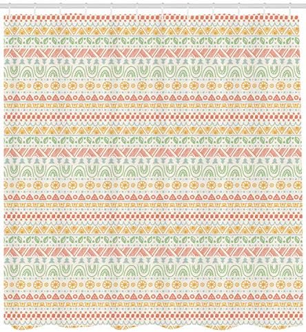 Ambesonne Striped Shower Curtain
