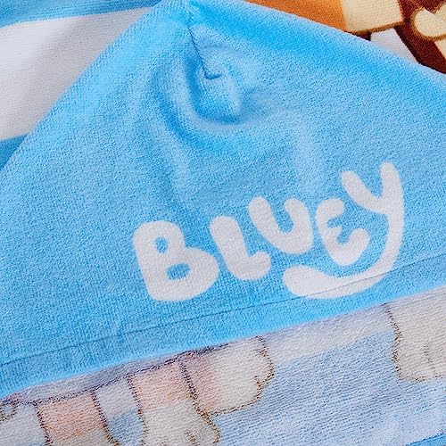 Bluey Stay Safe Bath Beach Swimming Needs No Parent 100 Cotton Towels