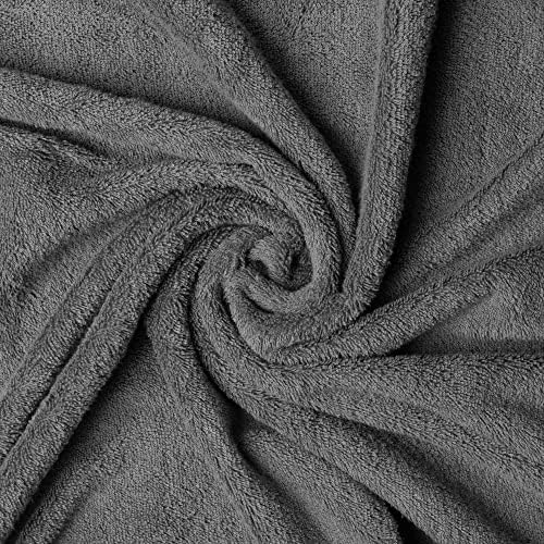 Melissa Linen Dark Gray 2-Piece Bath Towel Set
