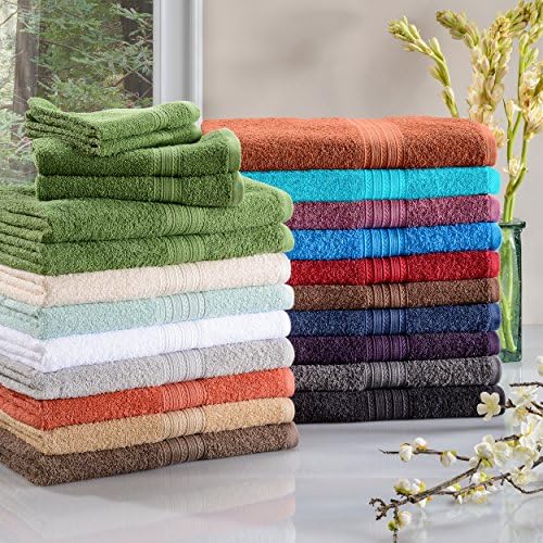 Superior Eco-Friendly Cotton 12-Piece Towel Set