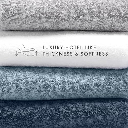 Linen Market Towels 6 Pack 100 Cotton Bath Essentials