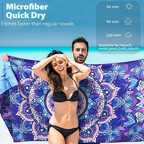 Luxury Microfiber Sand-Free Towels